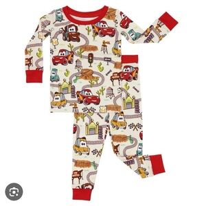 💥RARE💥 Little Sleepies Disney Radiator Springs Zippy Two Piece Pajama Set